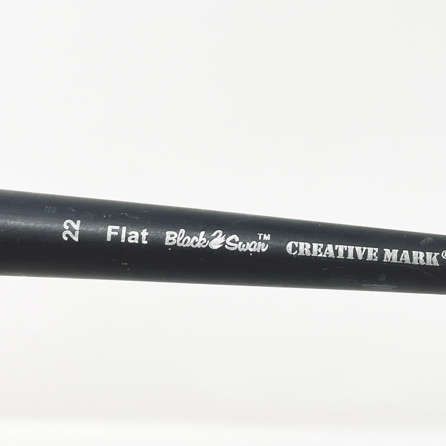 Black Swan Creative Mark 22 Flat Paintbrush