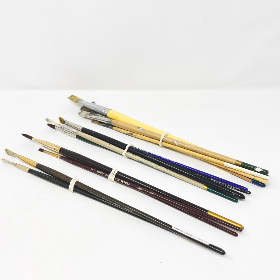 Long Handle Artist Paintbrush Bundles (1)