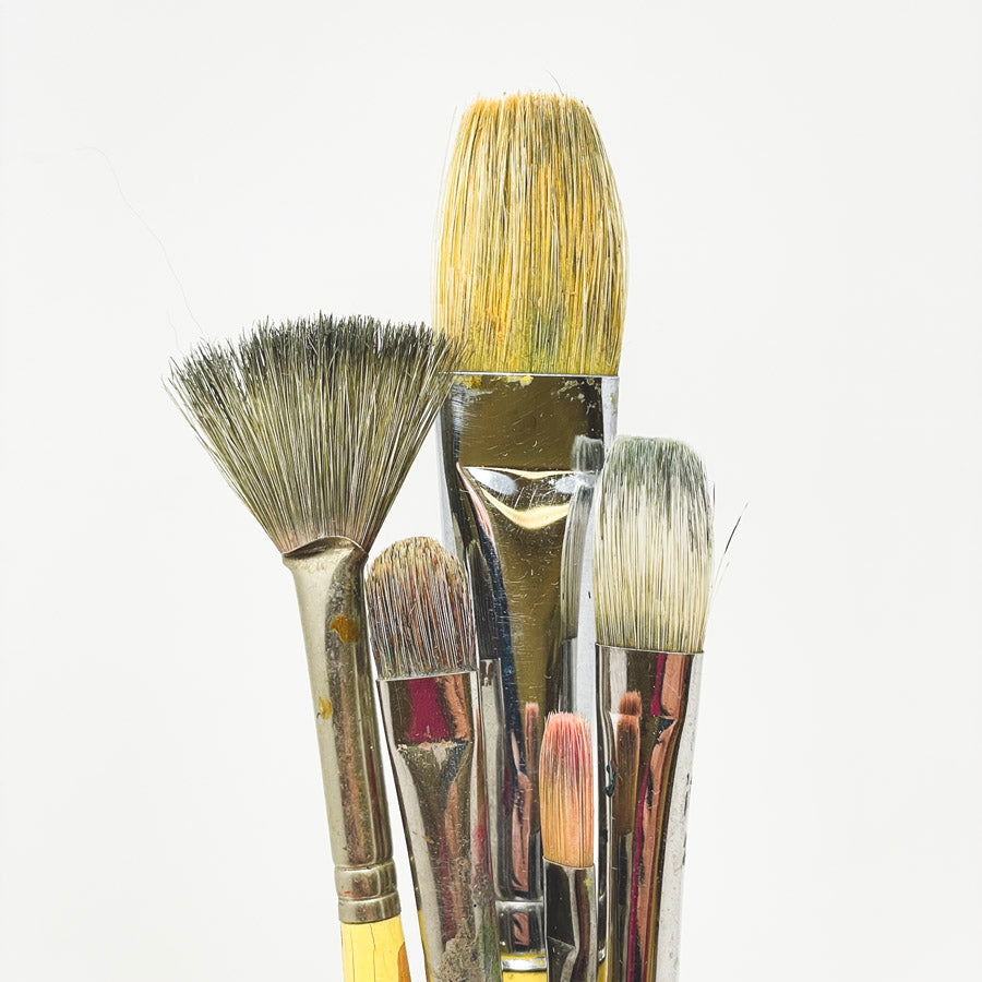 Long Handle Artist Paintbrush Bundles (1)