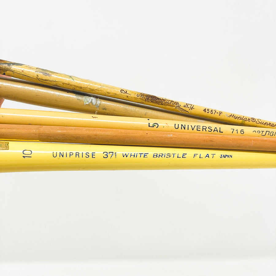 Long Handle Artist Paintbrush Bundles (1)