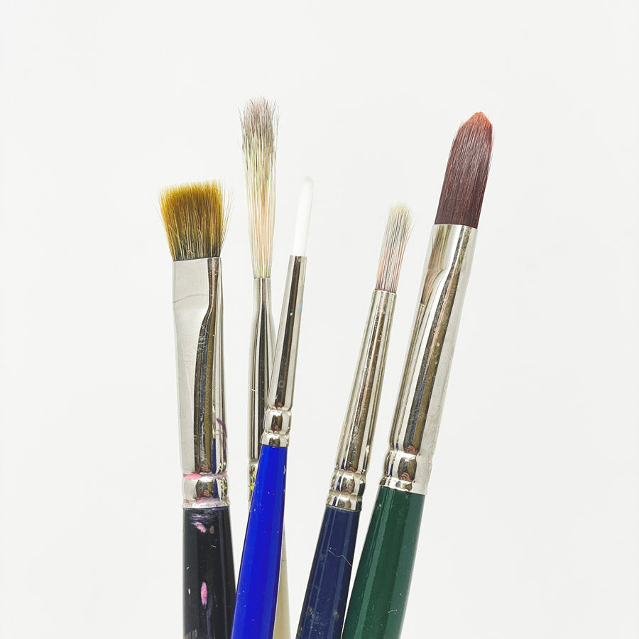 Long Handle Artist Paintbrush Bundles (1)