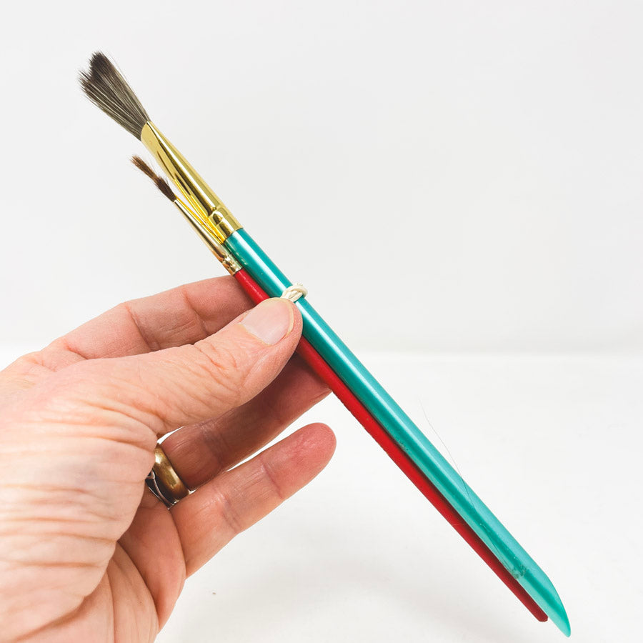 Short Handle Artist Brush Bundle