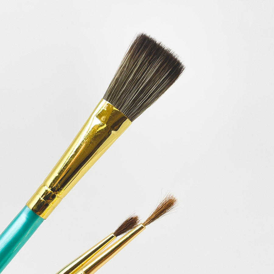 Short Handle Artist Brush Bundle