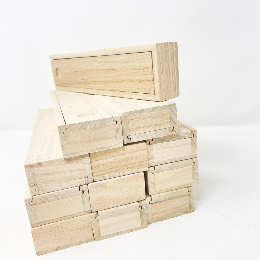 9x2x1 Wooden Matchbox