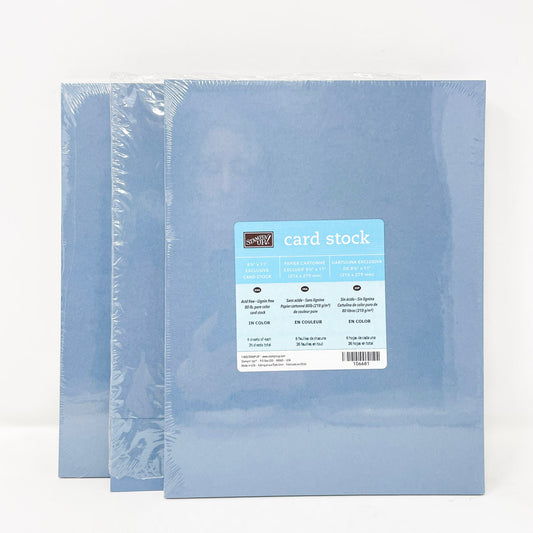 Stampin' Up 8-1/2 x 11" 6-Color Cardstock Paper Pack (1)