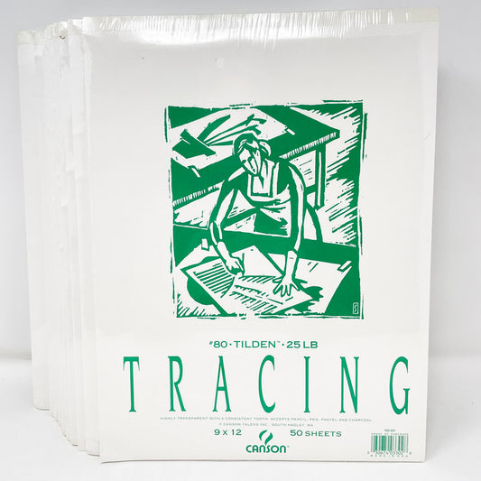Canson #80 Tilden 25 lb Tracing Paper 9 x 12