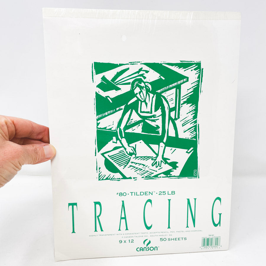 Canson #80 Tilden 25 lb Tracing Paper 9 x 12