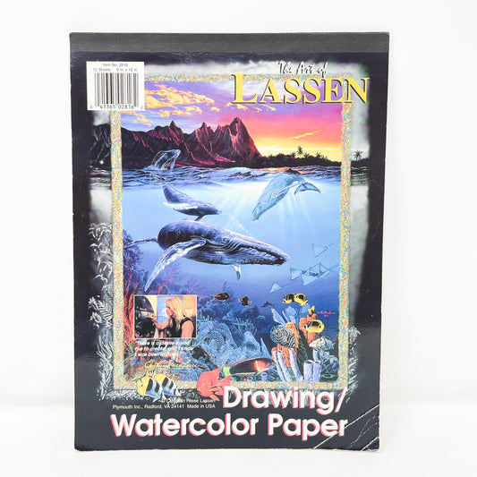 Lassen Drawing/Watercolor Paper 9 x 12
