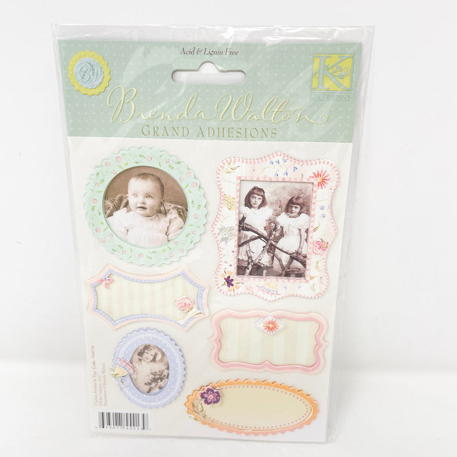 Brenda Walton Dimensional Stickers - Frames