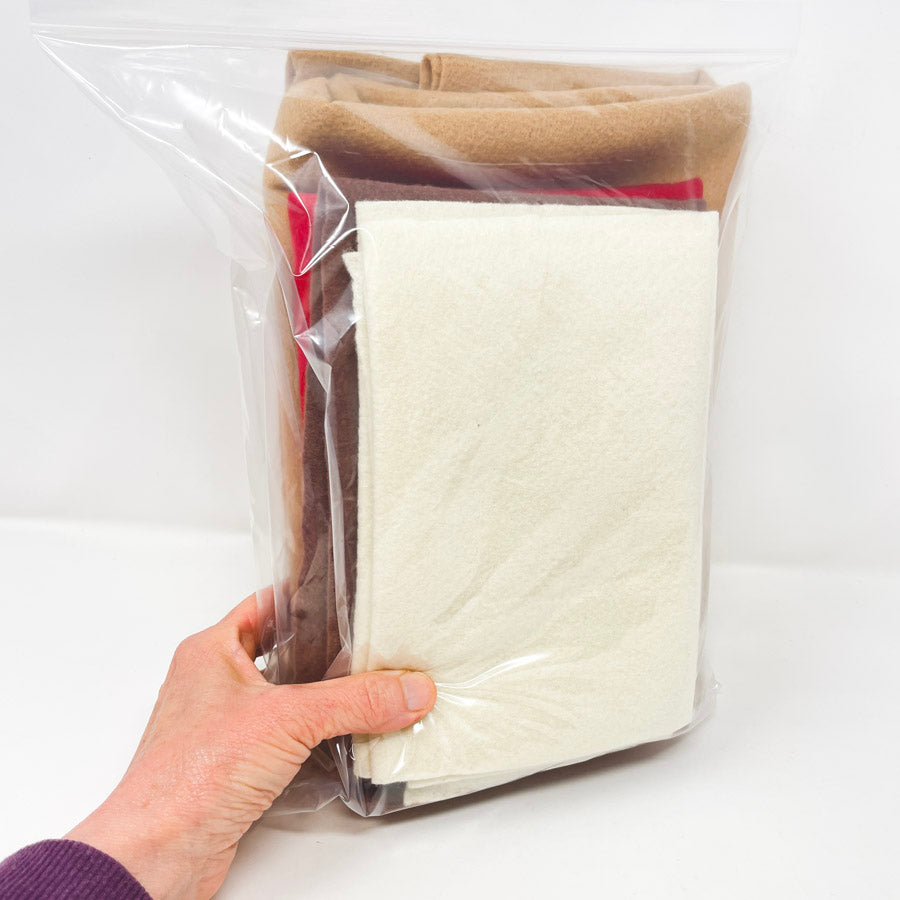 Assorted Felt Remnants Bundle