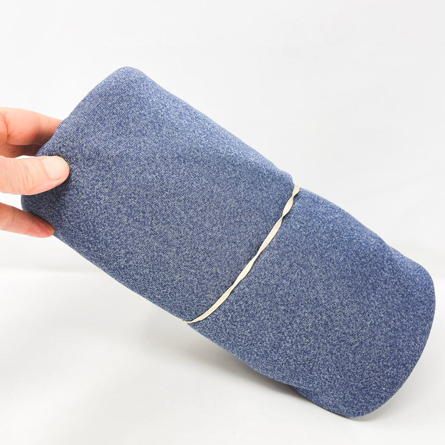 3.5 Yds x 60" Blue Heavy Jersey/Knit Stretch Fabric