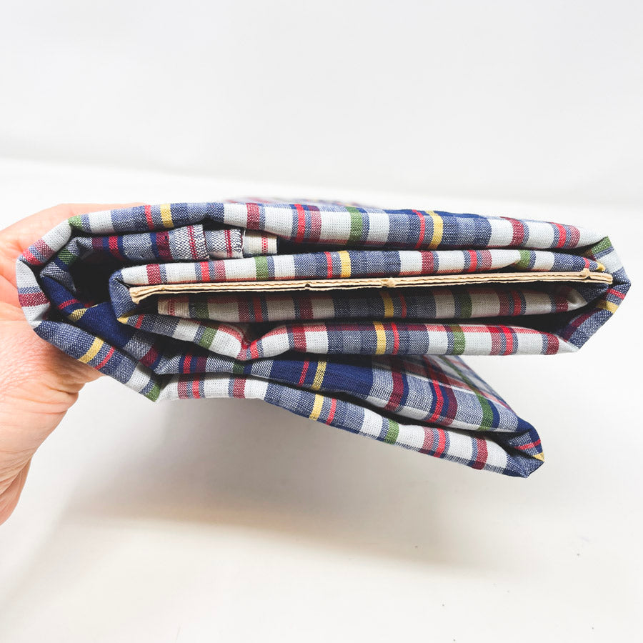 4 Yds x 45" Plaid Seersucker Fabric