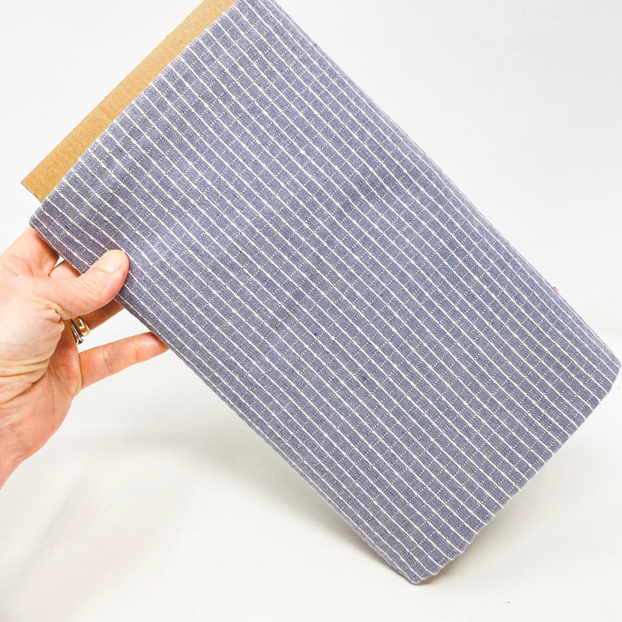 2 Yds x 45" Grid Chambray Fabric