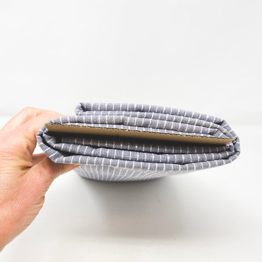 2 Yds x 45" Grid Chambray Fabric