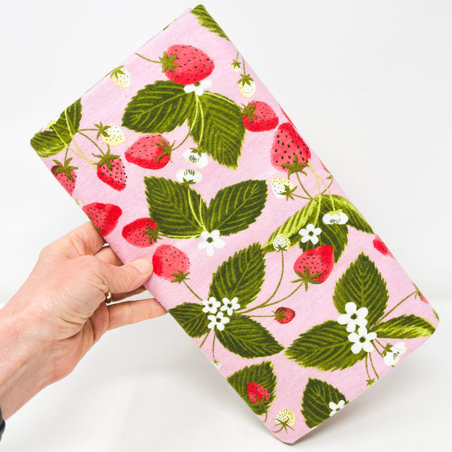 2 Yds x 42" Strawberry Flannel Fabric