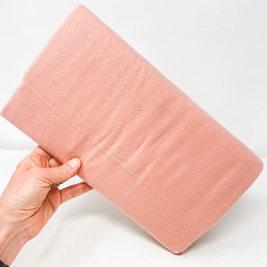 2 Yds x 42" Blush Pink Flannel Fabric