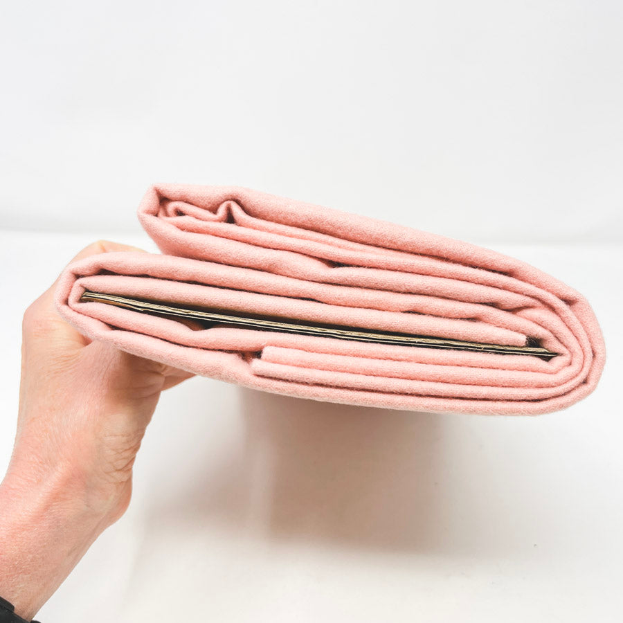 2 Yds x 42" Blush Pink Flannel Fabric