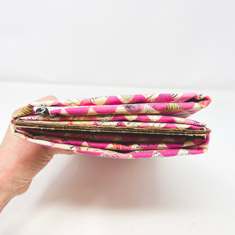 1 Yd x 46" Pink Geometric Cotton Fabric - "Wish" from Windham Fabrics