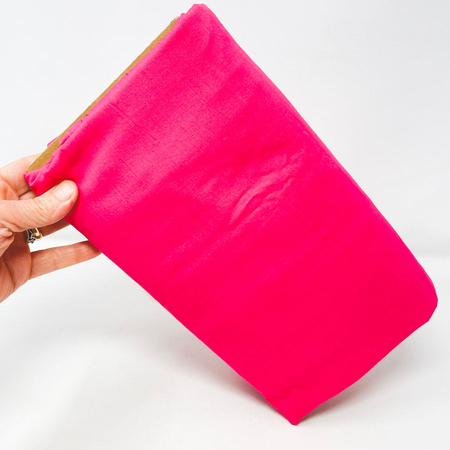 6 Yds x 36" Hot Pink Quilting Cotton Fabric