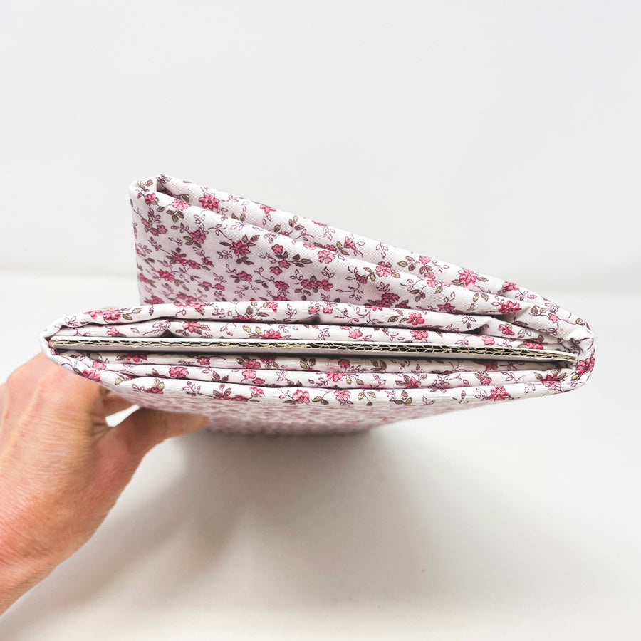 2 Yds x 44" Pink Floral Vintage Quilting Cotton Fabric