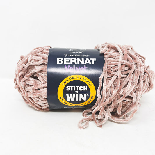 Bernat Yarnspirations Velvet Yarn Taupe Coffee