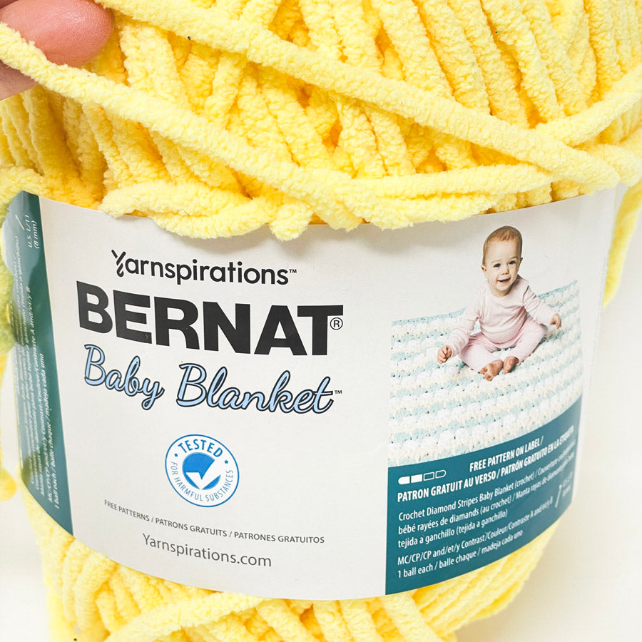 Bernat Baby Blanket Bulky Chenille Yarn (1)