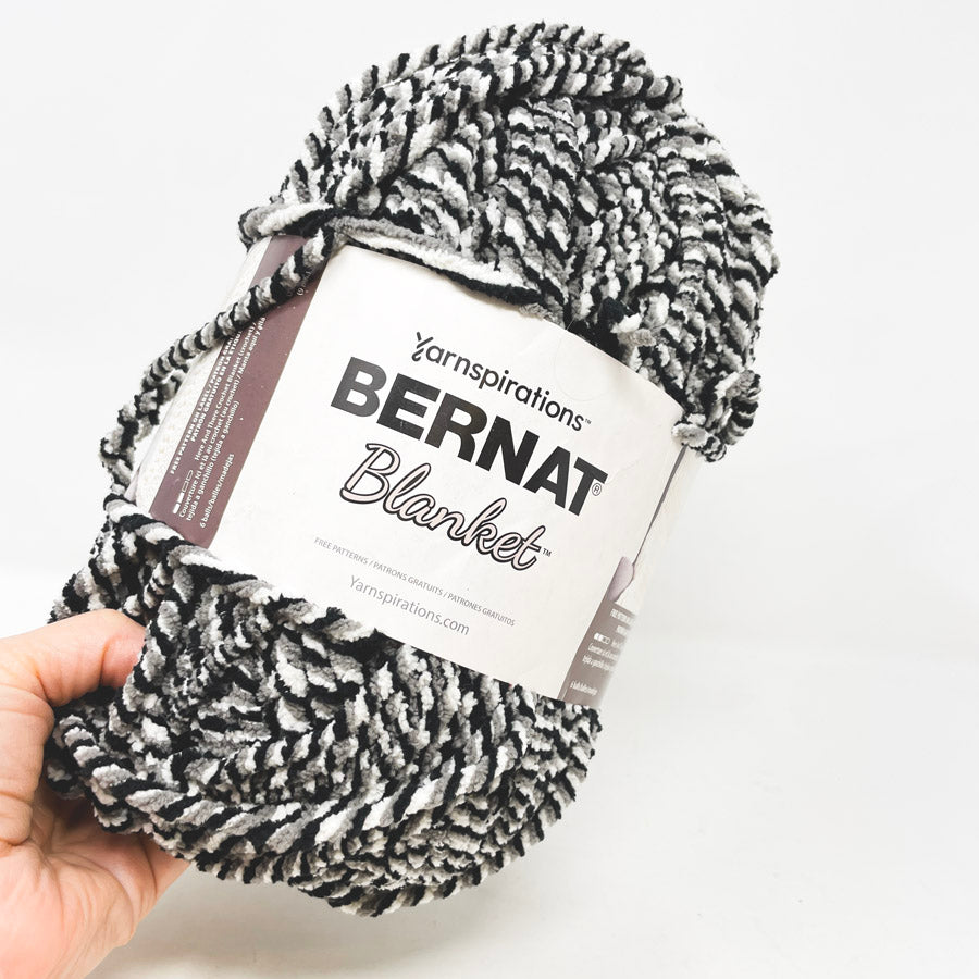 Bernat Blanket Bulky Chenille Yarn Inkwell