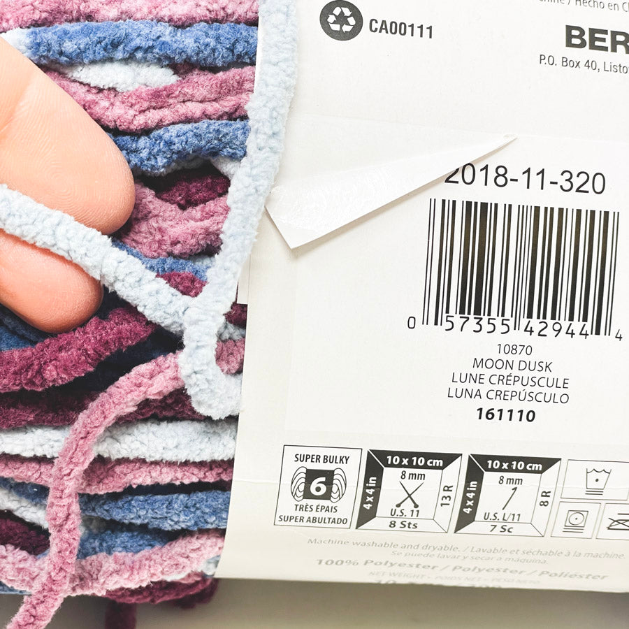 Bernat Blanket Bulky Chenille Yarn (1)