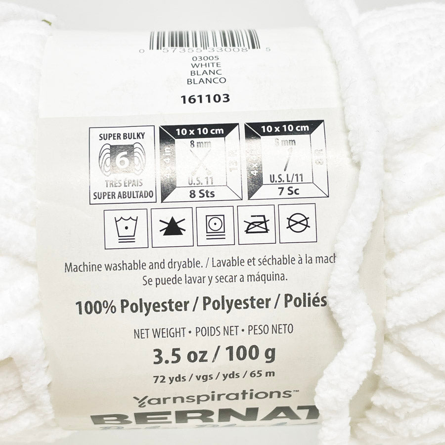 Bernat Baby Blanket Small Skein White