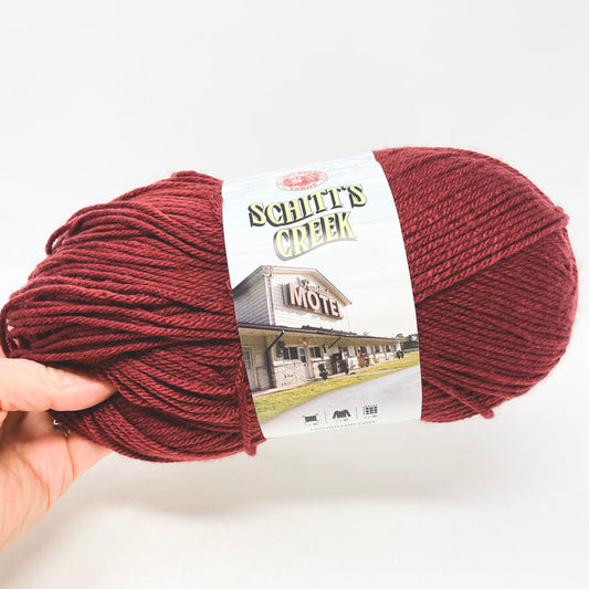 Lion Brand Schitt's Creek Yarn Rosebud Hotel