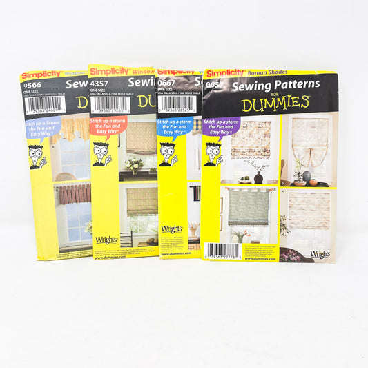 Window Coverings – Sewing Patterns for Dummies