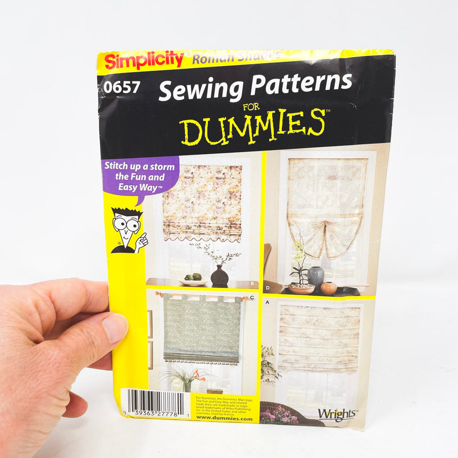 Window Coverings – Sewing Patterns for Dummies
