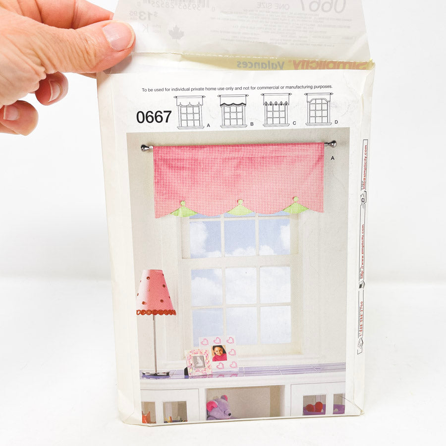 Window Coverings – Sewing Patterns for Dummies