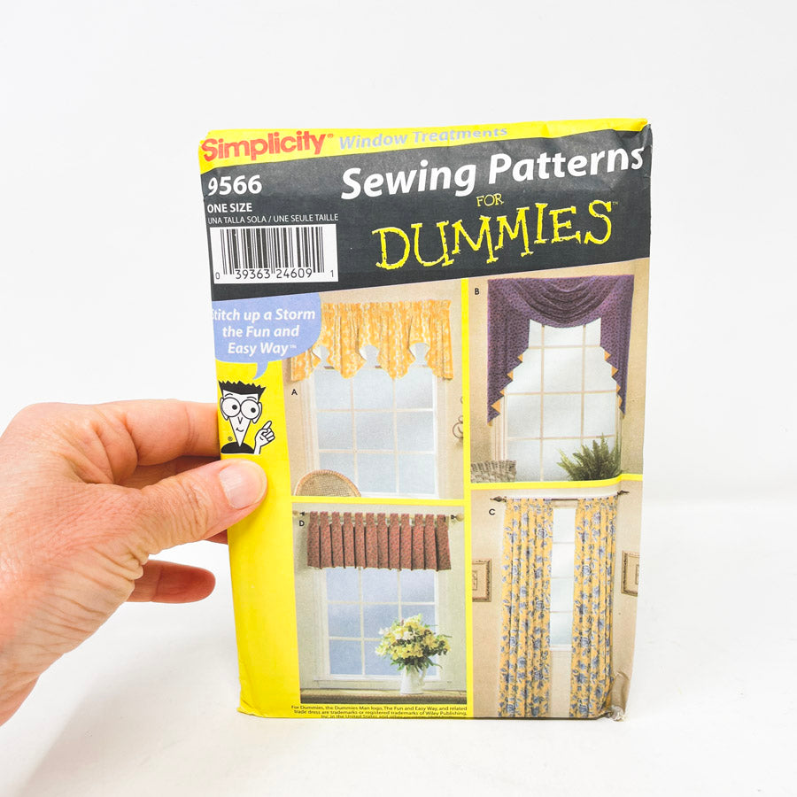 Window Coverings – Sewing Patterns for Dummies