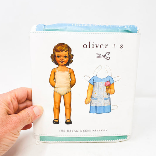 Oliver + S Kids Sewing Pattern – Ice Cream Dress  – 6m to 4t