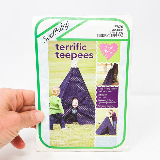 Sew Baby Terrific Teepees Sewing Pattern