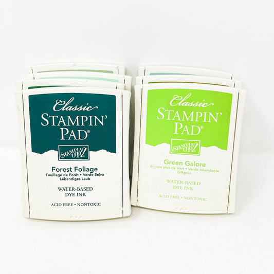 Greens – Stampin' Up Classic Ink Pads