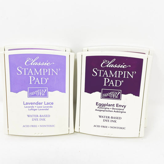 Purples – Stampin' Up Classic Ink Pads
