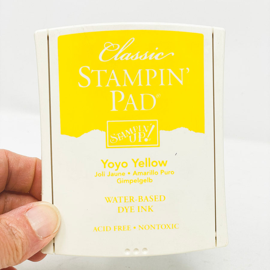 Yellows – Stampin' Up Classic Ink Pads