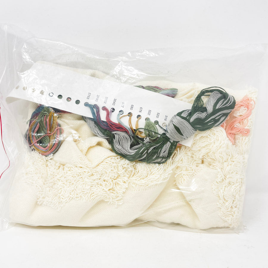 Charles Craft Cross Stitch Alphabet Afghan Kit - 54" x 60"