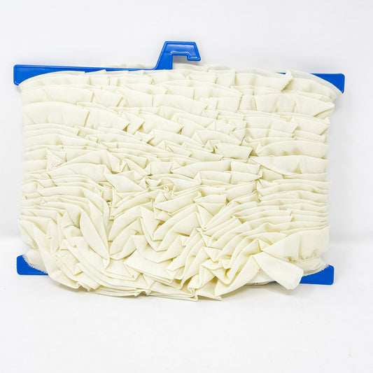 15 Yds Ivory/Cream Ruffle Trim