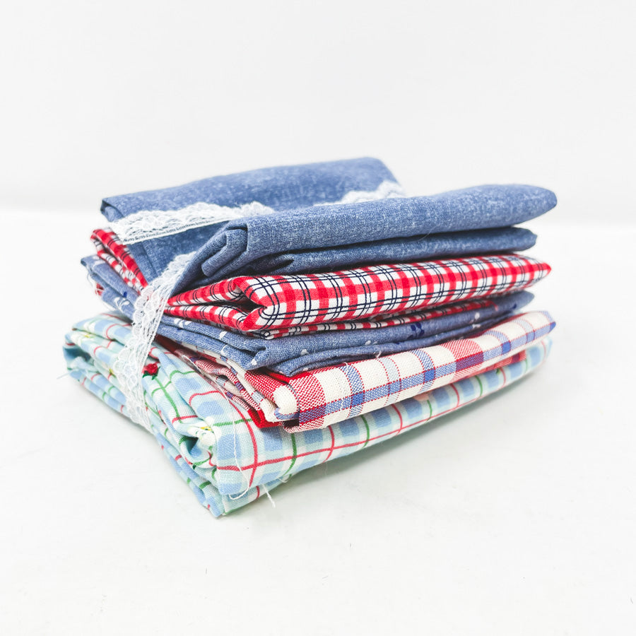Square Dance Days Fabric Remnant Bundle