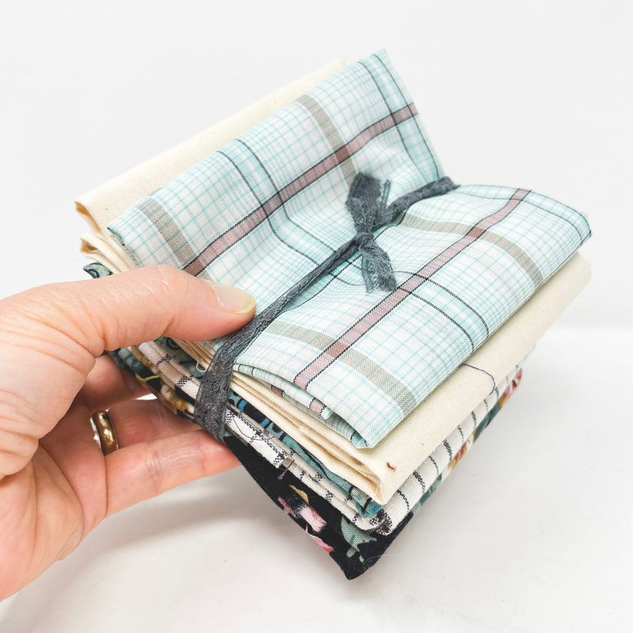 Plaids & Patterns Fabric Remnant Bundle