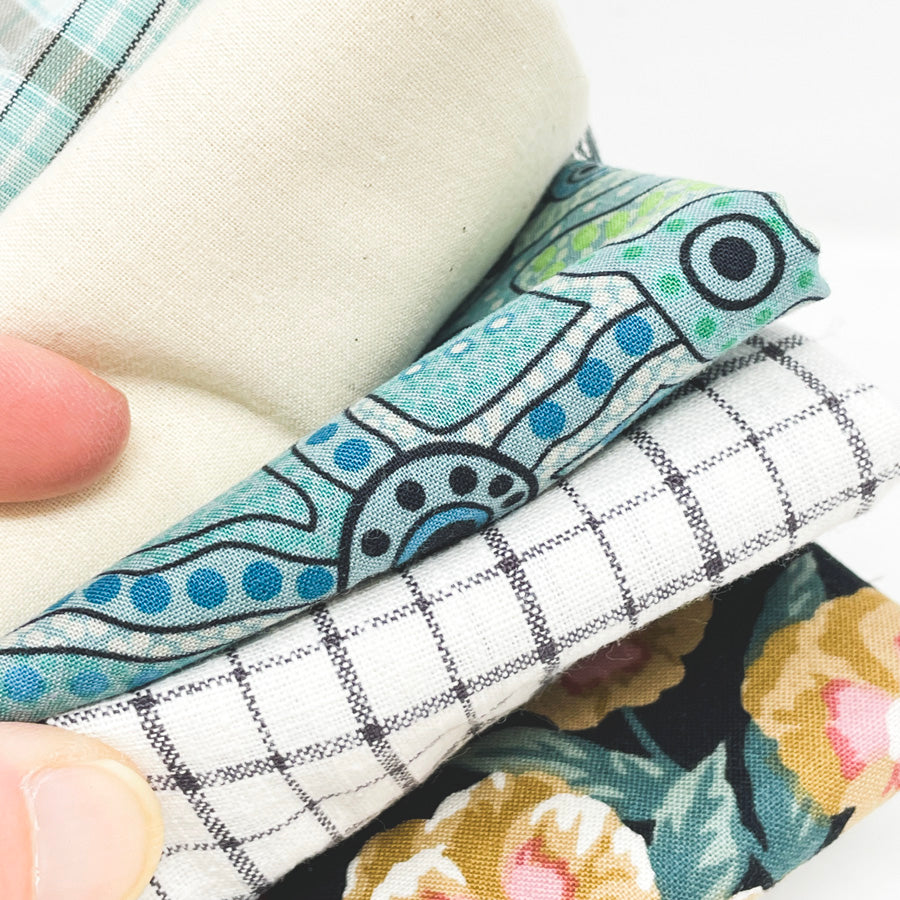Plaids & Patterns Fabric Remnant Bundle