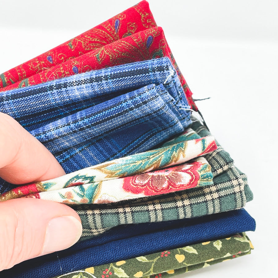 Dainty Darks Fabric Remnant Bundle