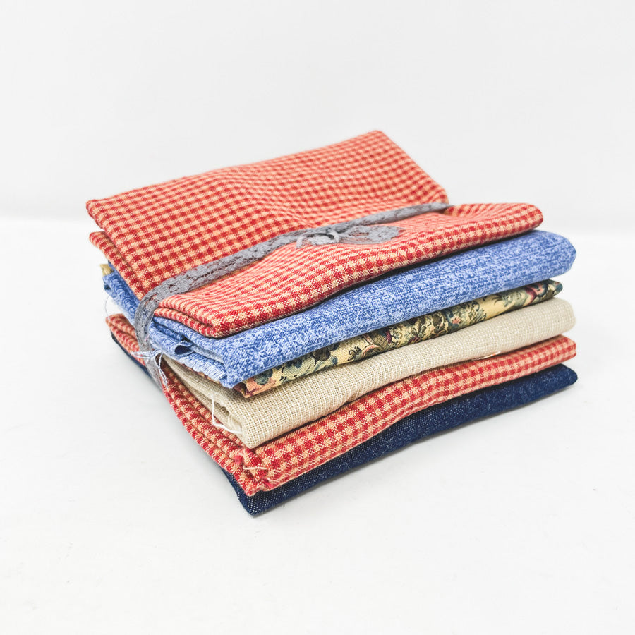 Country Flag Fabric Remnant Bundle