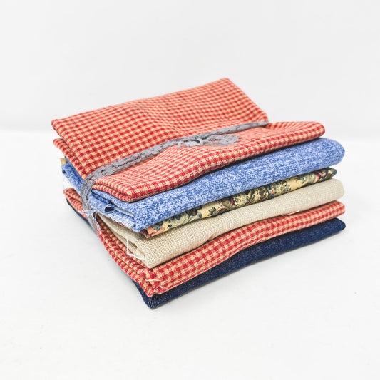 Country Flag Fabric Remnant Bundle
