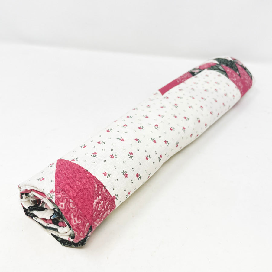 33" x 44" Vintage Quilt Star Cotton Fabric Remnants