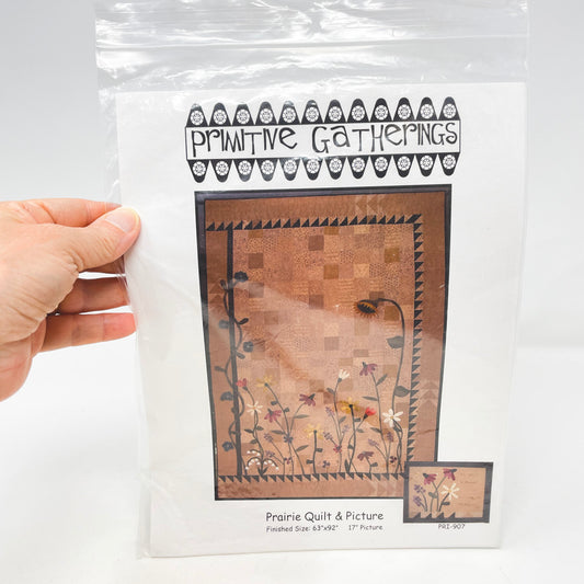 Praire Quilt and Picture Primitive Gatherings Quilt Pattern
