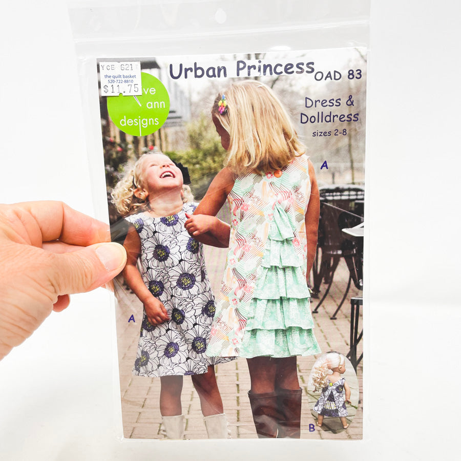 2014 Urban Princess Olive Ann Designs Dress and Dolldress Sewing Pattern